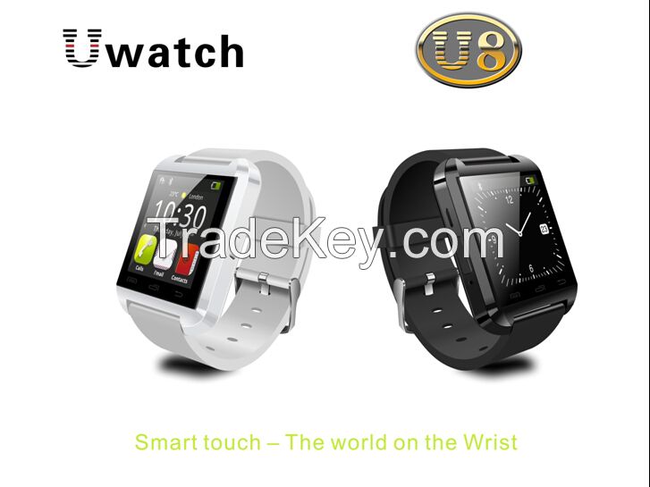 Nano waterpoof U8 bluetooth smart watch for smart phone