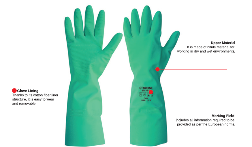 STL-1813 Nitrile Gloves