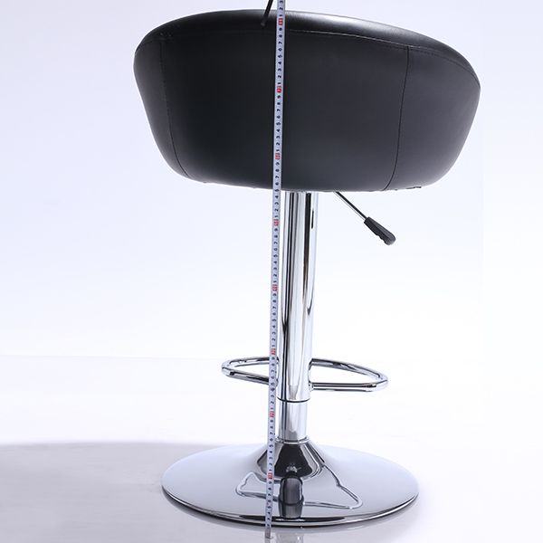 2014 commercial swivel adjustable PU lab stool chair