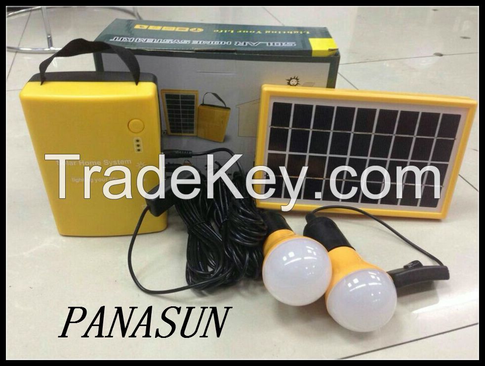 solar energy systems with 2 LED lamps