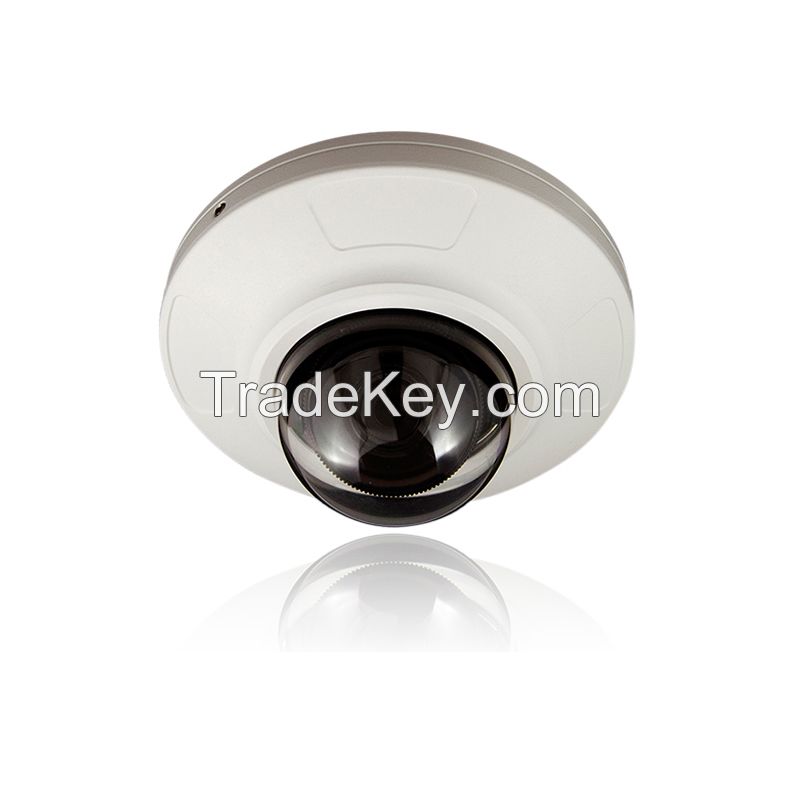 2.0MP Mini IR-CUT Dome Camera with POE WDR P2P