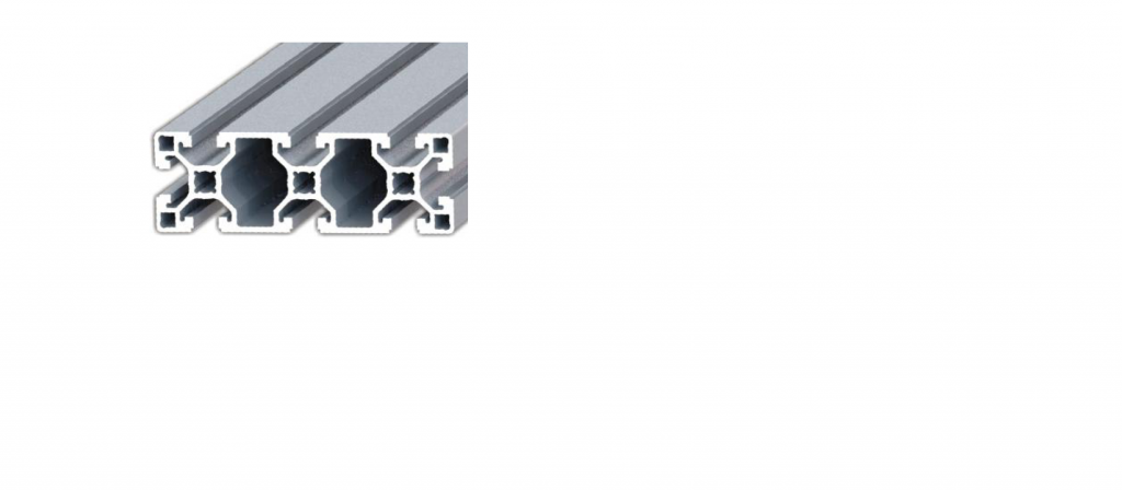 40x120 Industrial Aluminium Profile