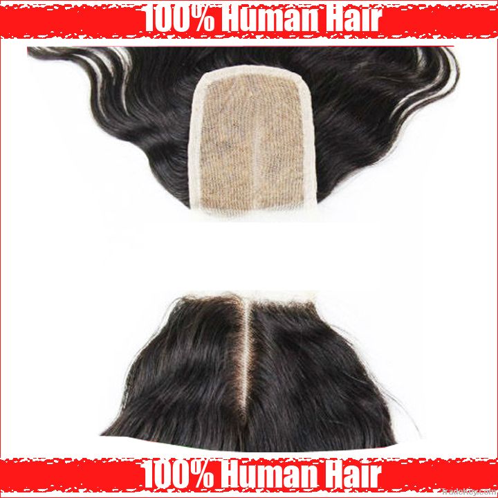 Free shipping Cheap Brazilian Virgin Human Hair Body Wave Middle Part