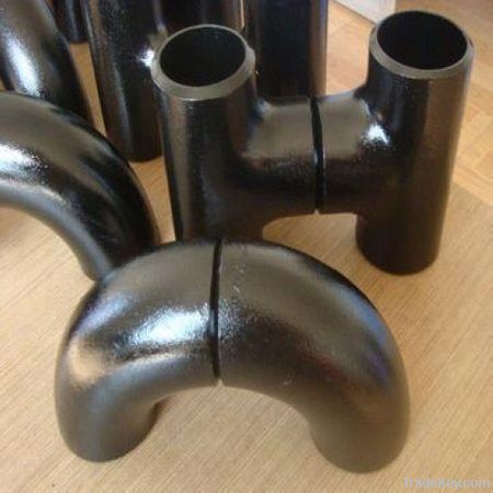 ASTM A234 WPB pipe fittings ELBOW TEE REDUCER CAP CROSS NIPPLE