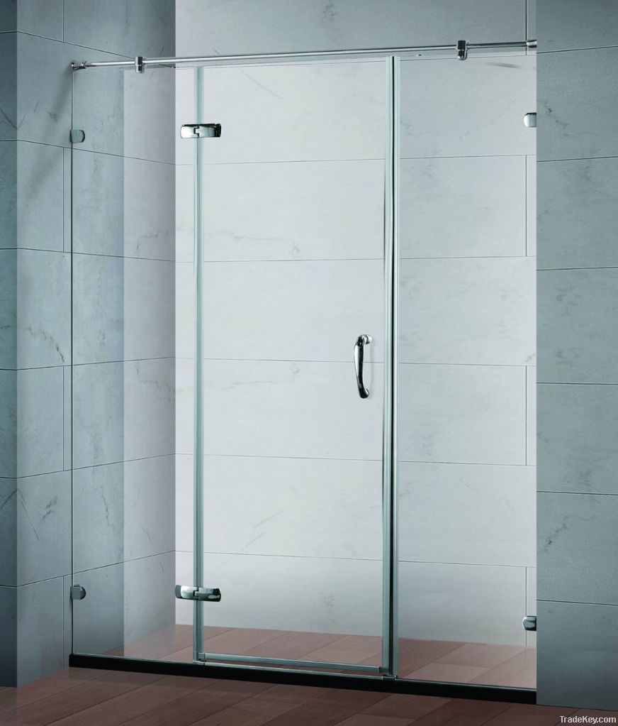 Frameless Hinge Swing shower screen