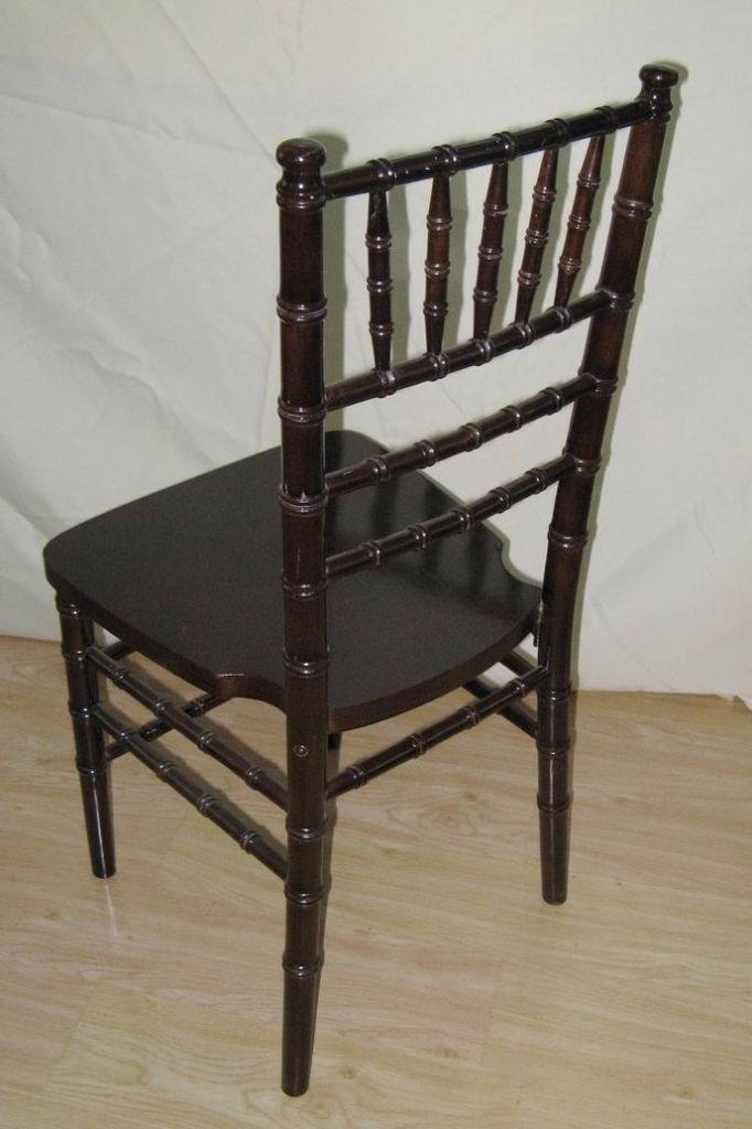 Dark Mahogany Wedding Chiavari Chair