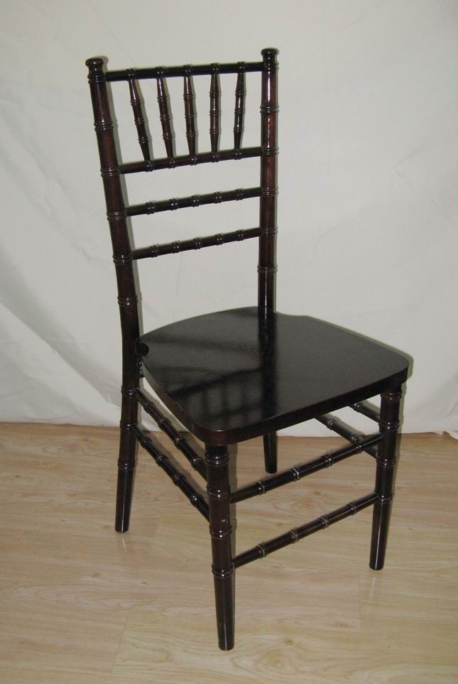 Dark Mahogany Wedding Chiavari Chair