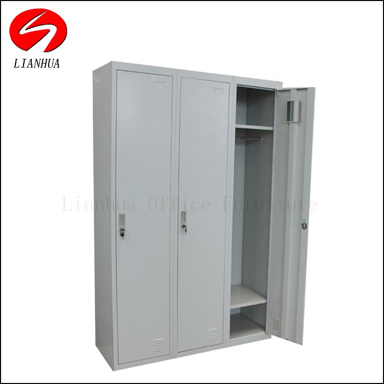 Three Doors Steel Locker