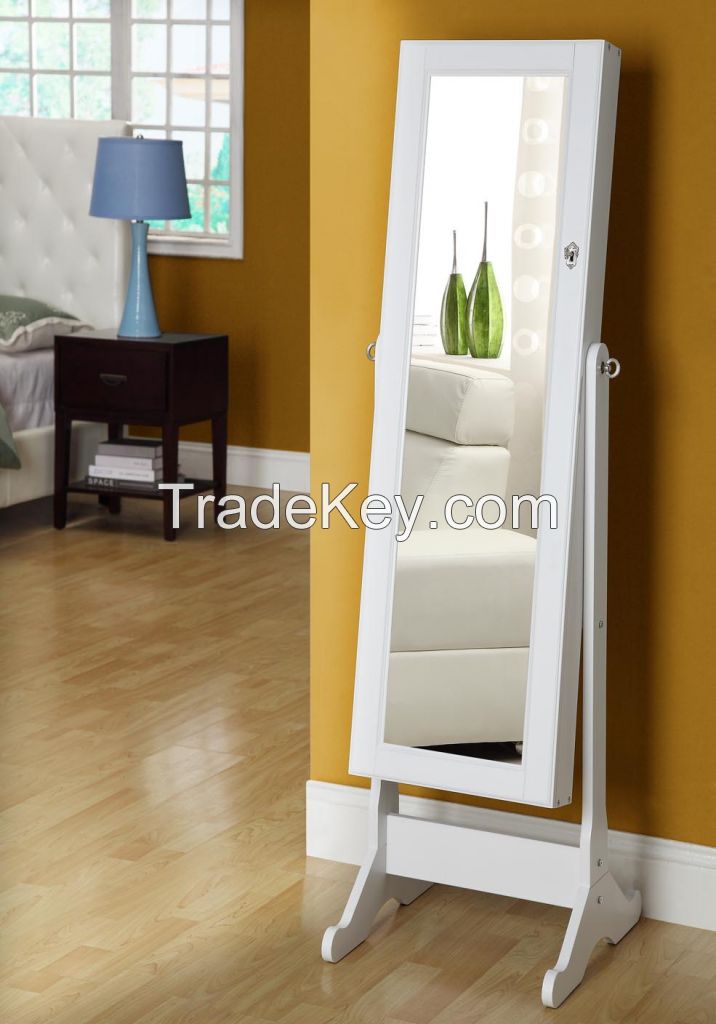 mirror jewelry cabinet