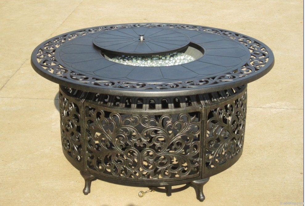 Cast Aluminium Gas Fire Pit