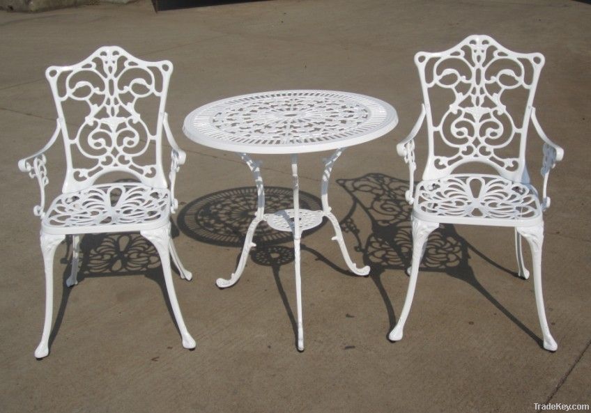 Cast Aluminium Outdoor KD bistro set