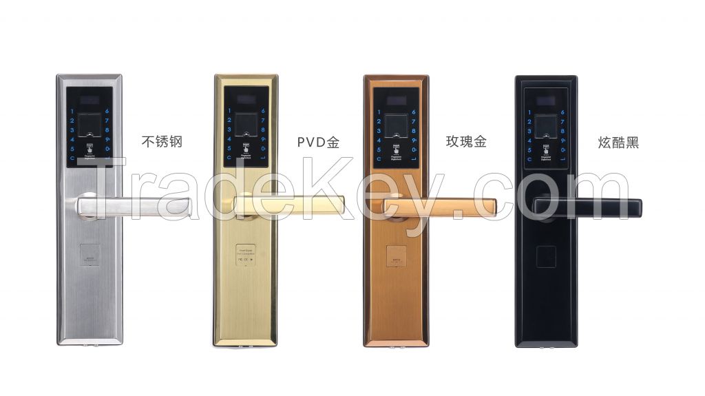 304 Stainless steel wireless fingeprint door lock