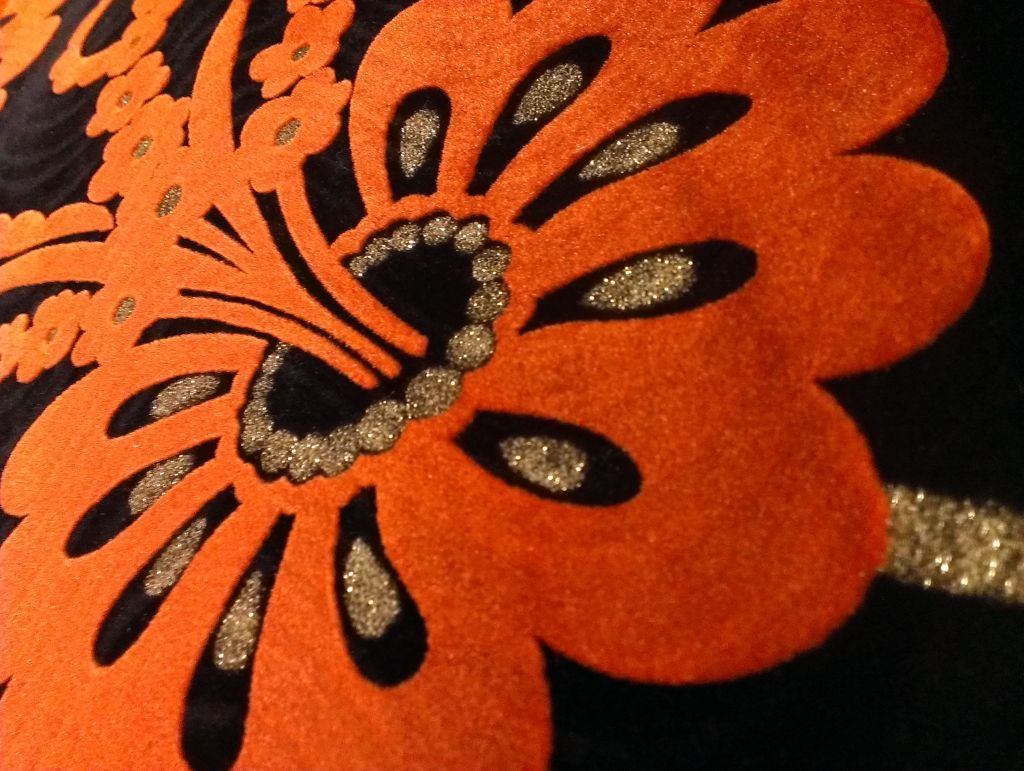 flock sofa fabric 