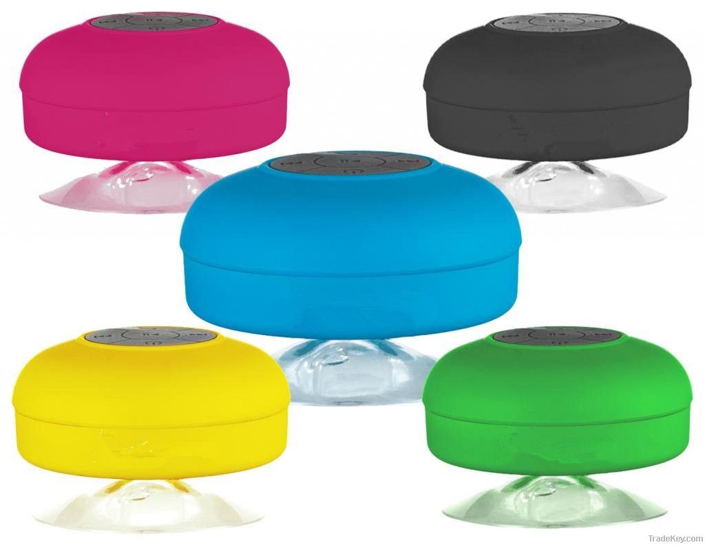 BTS-06 Water Resistant Bluetooth Speaker / Suction Cup