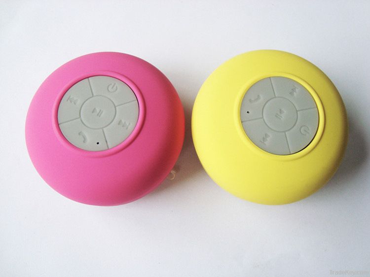 BTS-06 Water Resistant Bluetooth Speaker / Suction Cup