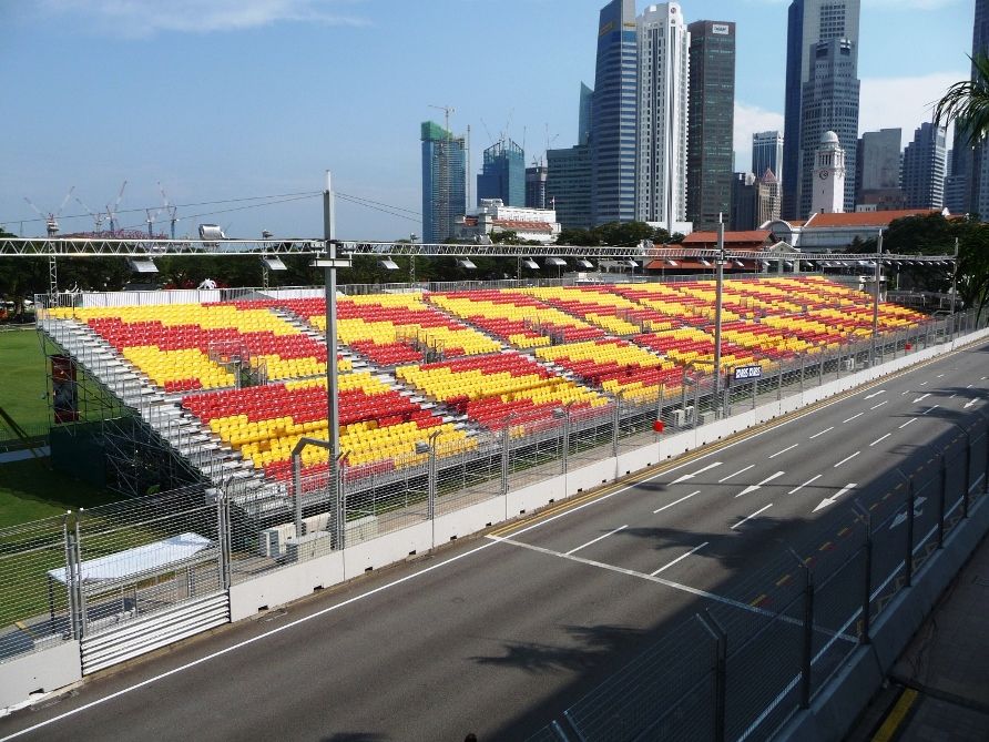 Bleacher - Hot dipped galvanized high tensile strength steel scaffolding grandstand