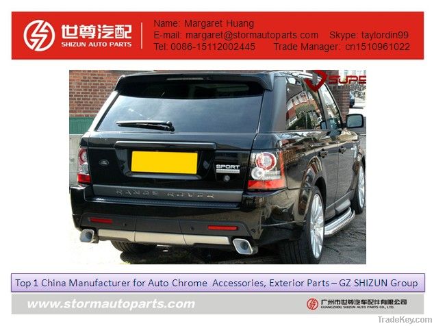 Car body kit PU bumper guard Land Rover Range Rover Sport rear bumper