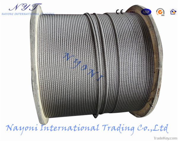 12MM Galvanized Steel Wire Rope 6X12