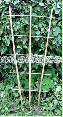 U shape bamboo trellis