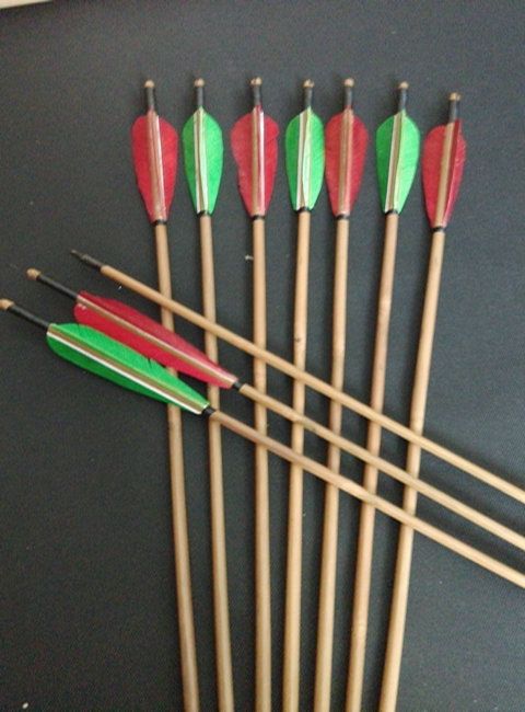 Bamboo hunting arrows