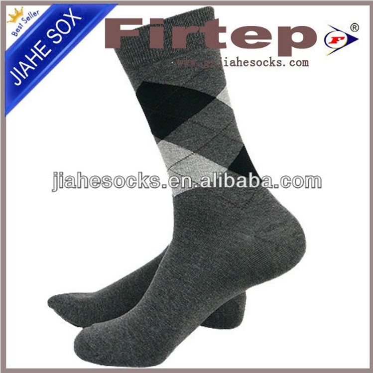 200N good quality with classical design argyle men&#039;s business socks