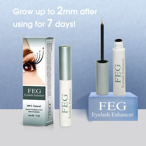 Natural herbal makeup FEG Eyelash Enhancer! 100% safe healthy effective eyelash growth product 