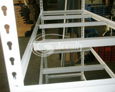 boltless rivet racking