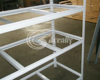 boltless rivet racking