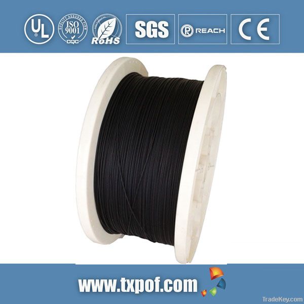 1.0/2.2mm Plastic Optic Fiber Cable for Data Transmission and Lighting