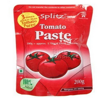 Tomato paste, canned food, canned vegetable