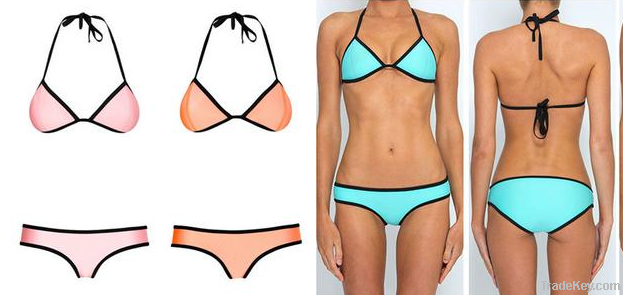 wholesale-sexy swimwear hot sell neoprene bikini beachwear