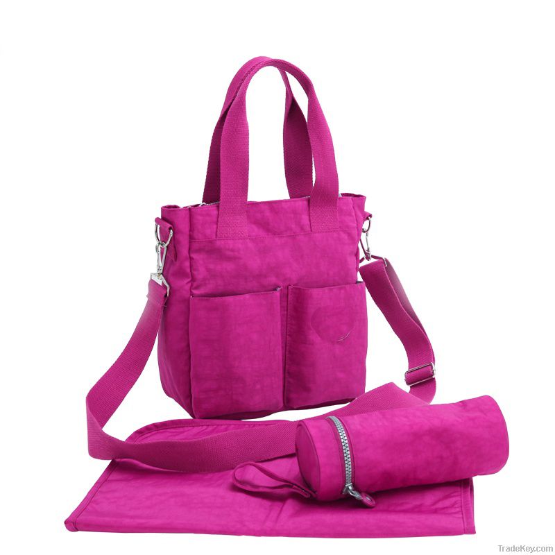 Colorful diaper bag sets