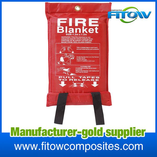 manufacturer of uncoated fiberglass fire blanket