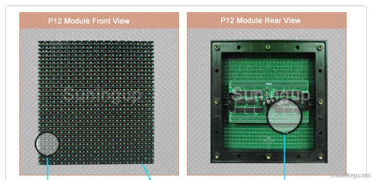 P12 Suningup LED display module