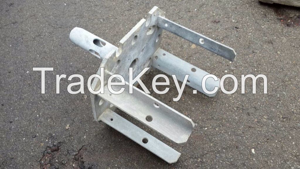 used doka formwork parts-4way head, removable folding tripod, beam forming head