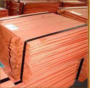 high grade 99.99% Electrolytic Copper Cathodes