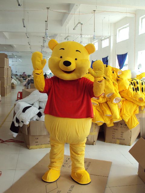 Fashion winnie  mascot costume  