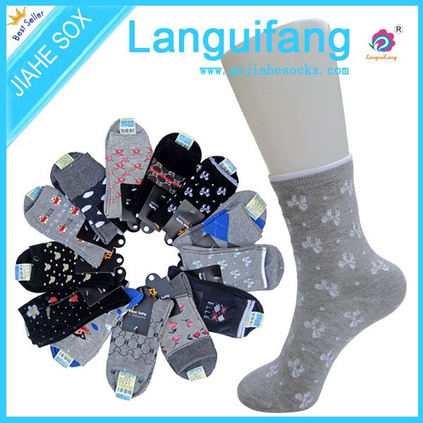 knitted woman socks,womans crew socks,