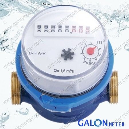 Single Jet Water Meter