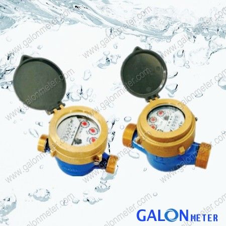 Single Jet Wet Water Meter