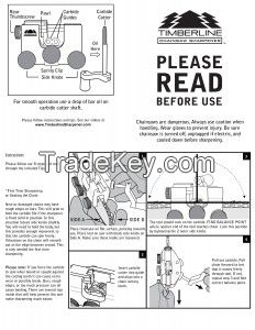 TIMBERLINE CHAINSAW SHARPNER CARBIDE CUTTER
