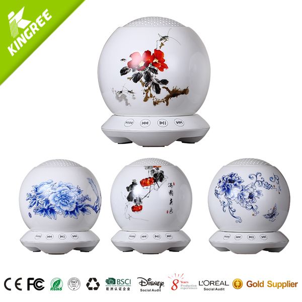 factory direct sale ceramic bluetooth mini speaker V3.0