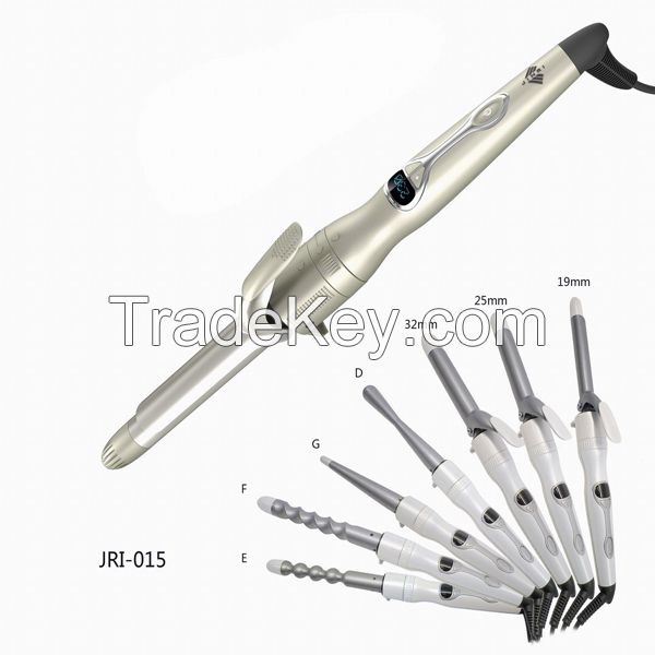 professional hair curler with different barrel 