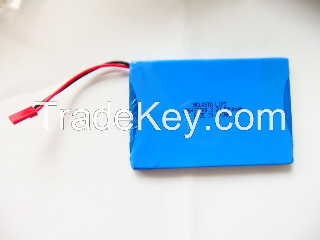 5000mAh Lithium Polymer Battery Pack 3.7V for Quadcopter