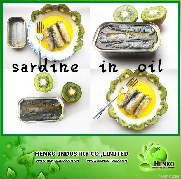 125g canned sardine in vegetable oil