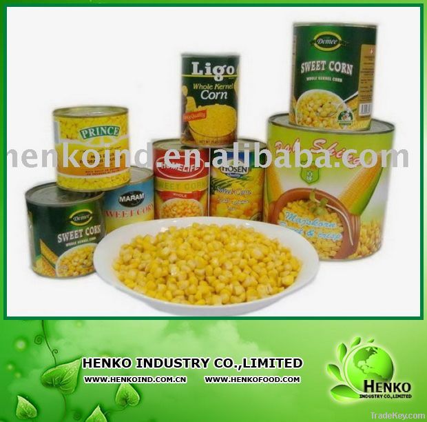 340g canned sweet corn