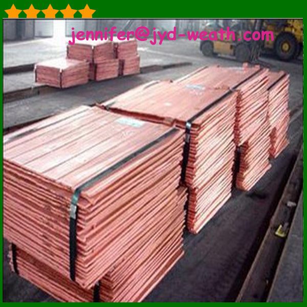 99.99% Pure Copper Cathode