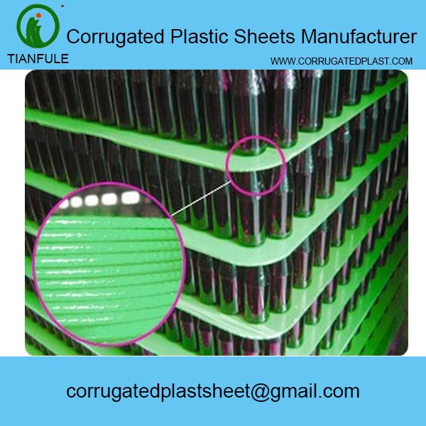 PP Plastic fluted Layer Pad