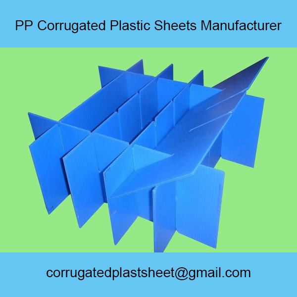 PP/PE Corrugated plastic sheet or corriboard