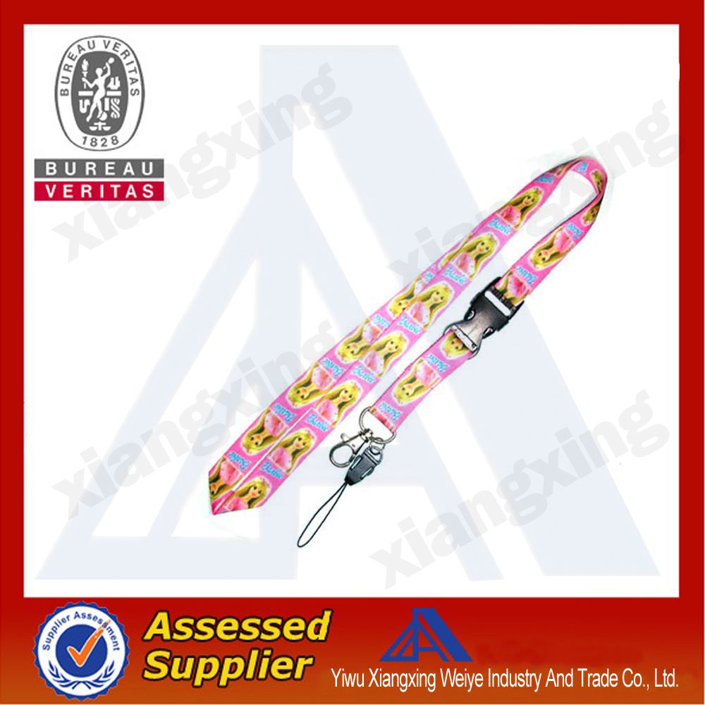 Custom Printing Heat Transfer Lanyard 